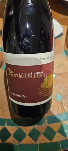 Rhônevallei Côtes-du-rhône Château Rochecolombe La Chapelle Niet-geïntegreerd
