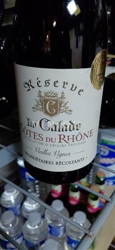 Valea Ronului Côtes-du-Rhône La Calade Réserve Vieilles Vignes Nemilésimat