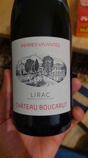 Rhône Valley Lirac Château Boucarut Pierres Vivantes 2022