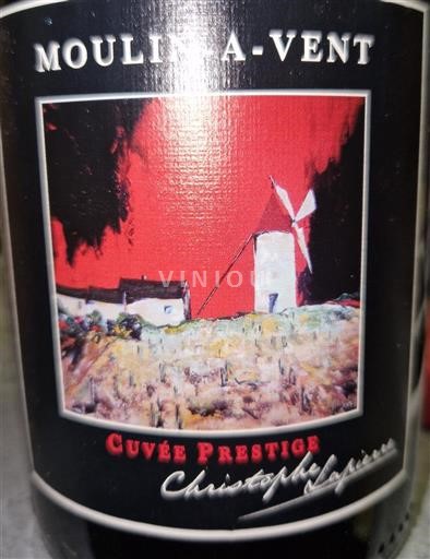 Beaujolais Moulin-à-vent Christophe Lapierre Prestige 2009