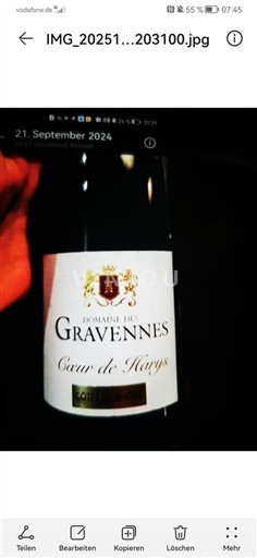 Valle del Rodano Grignan-les-adhémar Domaine S Gravennes Cœur de Harps Senza annata