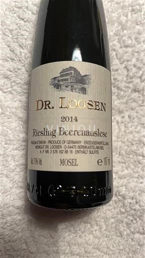Mosel Moselle Dr. Loosen Riesling Beerenauslese 2014