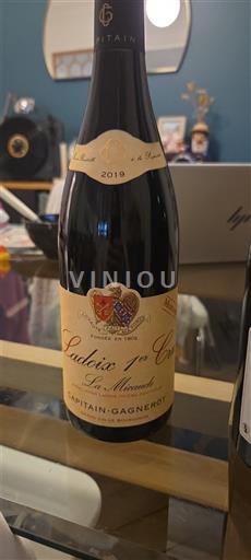 Borgoña Ladoix Premier Cru Capitain-Gagnerot Les Micauds 2019