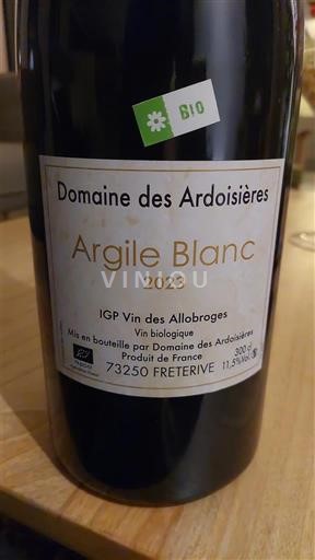Alperna och Rhône-länderna Allobroges viner Domaine S Ardoisières Argile Blanc 2023