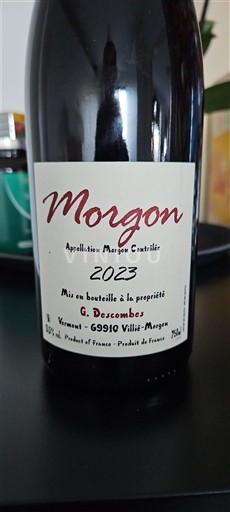 Beaujolais Morgon G. Descombes 2023