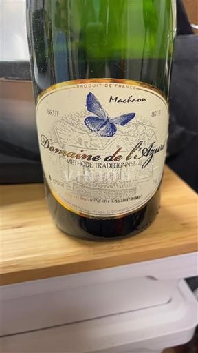 Languedoc Crémant de Limoux Domaine L'Aguzou Machaon Icke årgångsbetecknad