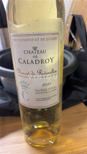 Roussillon Muscat de Rivesaltes Château Caladroy 2021