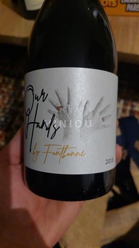 Vin Rouge sec Our Hands by Fontbonne Fontbonne 2018 France Bordeaux AOC