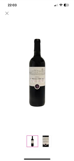 Bordeaux Château La Rose Côtes Rol 2010