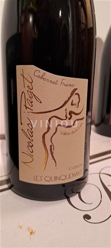 Thung lũng sông Loire Chinon Nicolas Paget Les Quinquenays 2020