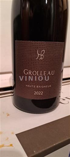 Loiredalen Touraine Hauts Baigneux Grolleau 2022