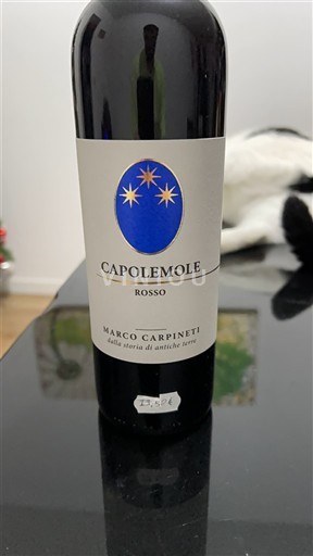 Latium Không được chỉ định Marco Carpineti Capolemole Rosso 2021