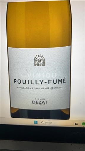 Dolina Loare Pouilly-fumé Firmin Dezat 2024