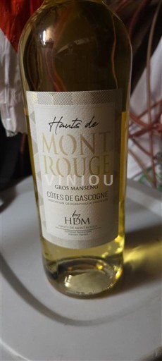 Sudoeste Côtes de Gascogne Hauts de Mont Rouge 2023