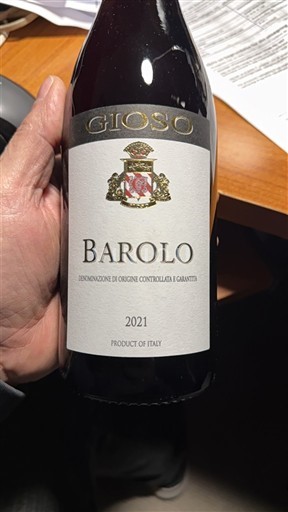 Piemonte Barolo Gioso 2021