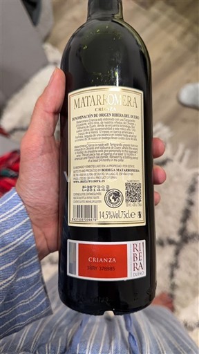 Castille và León Ribera del Duero Matarromera Crianza Không niên vụ