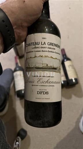 Bordeaux Lussac-Saint-Émilion Château La Grenière 1981