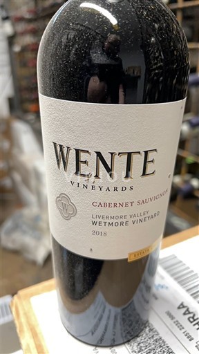 Vùng trồng nho được cấp phép California Thung lũng Livermore Wente Vineyards Wetmore Vineyard 2018