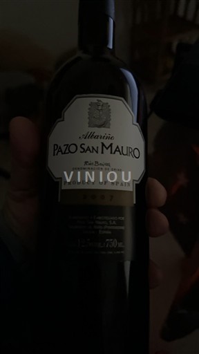 Galicia Rías Baixas Pazo San Mauro 2007