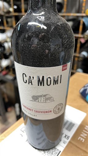 California AVAs Napa Valley Ca' Momi 2019