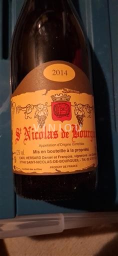 Loire Valley Saint-Nicolas-De-Bourgueil EARL Hersard Daniel et François 2014