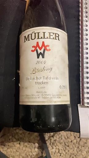 Mosel Không được chỉ định Müller 2004