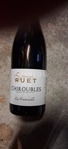 Beaujolais Chiroubles Domaine Ruet La Fontenelle 2019