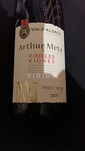 Alsácia Arthur Metz Vieilles Vignes 2021