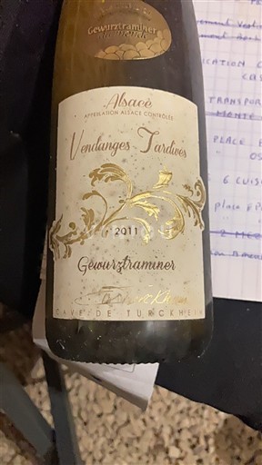 Alsácia Cave de Turckheim 2011