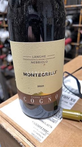 Piamonte Langhe Azienda Agricola Cogno Montegrilli 2021