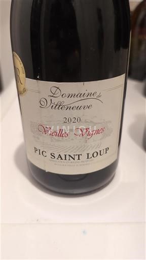 Languedoc Pic-saint-loup Domaine Villeneuve Vieilles Vignes 2020