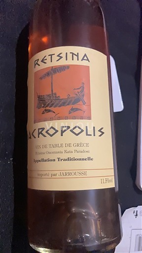 Macedonia Rapsani Acropolis Retsina Không niên vụ