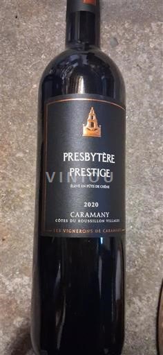 Roussillon Côtes-du-roussillon-villages Les Vignerons de Caramany Presbytère Prestige 2020