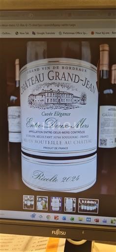 Bordeaux Entre-deux-Mers Château Grand-Jean Elégance 2024