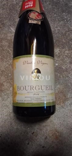 Dolina Loare Bourgueil Nau Frères Vieilles Vignes 2016