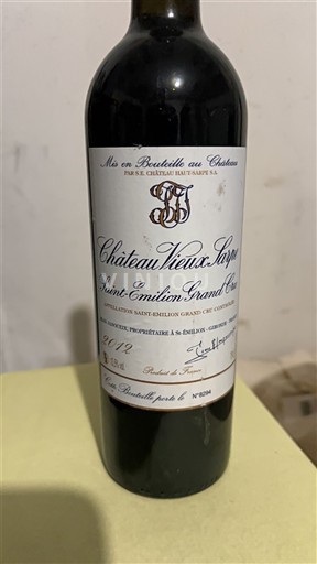 Burdeos Saint-Émilion Gran Cru Château Vieux Sarpe 2012
