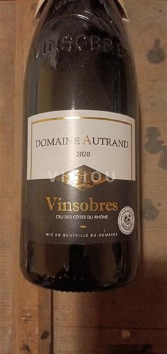 Thung lũng Rhône Vinsobres Domaine Autrand 2020