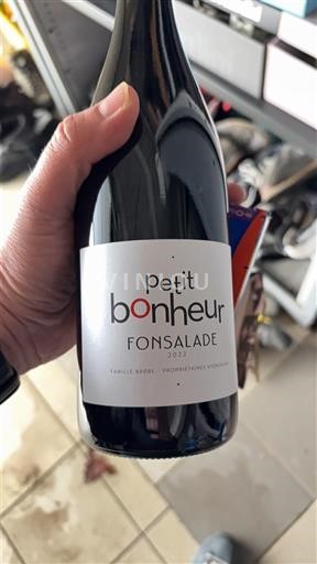 Languedoc ja Roussillon Pays d'Oc Fonsalade Petit Bonheur 2022