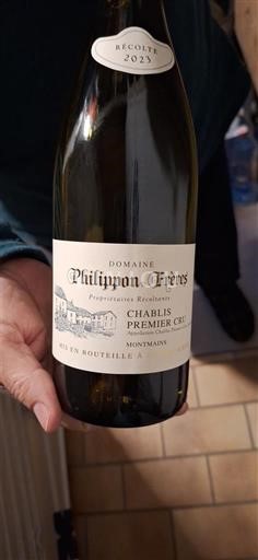 Bourgogne Chablis Premier Cru Domaine Philippon Frères Montmains 2023