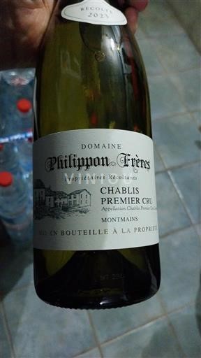 Bourgondië Chablis Premier Cru Domaine Philippon Frères Montmains 2023
