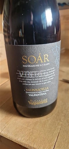 Vénétie Valpolicella Valpantena Soàr Macerazione sui Raspi 2023