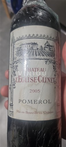 Bordeaux Pomerol Château L'Église-Clinet 2005