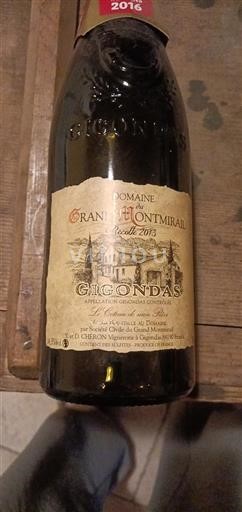 Thung lũng Rhône Gigondas Domaine Grand Montmirail 2015