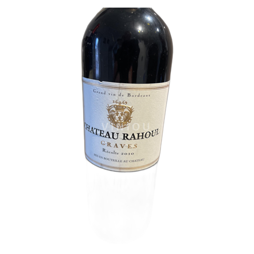 Bordeaux Graves Chateau Rahoul 2010