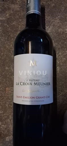Bordeaux Saint-Émilion Grand Cru Grand Cru Château La Croix Meunier Signature 2010
