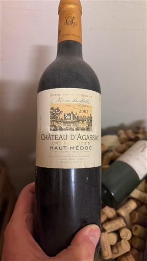 Bordoja Haut-Médoc Château Agassac 2002