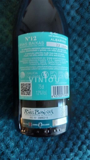 Galicia Rías Baixas Rías Baixas N°12 Albariño 2024
