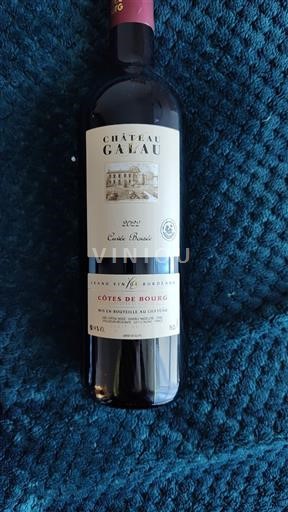 Vin Rouge sec Cuvée Prestige Château Garau 2020 France Bordeaux Côtes-de-bourg AOC