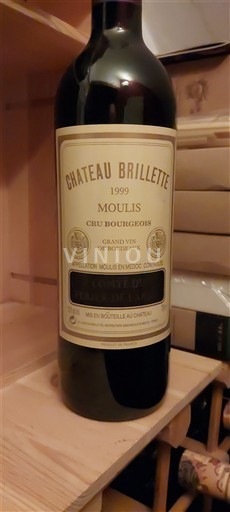 Bordeaux Moulis-en-Médoc Château Brillette 1999