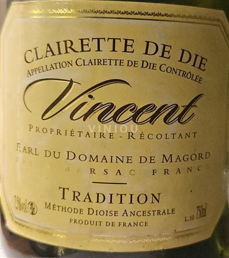 Valle del Ródano Domaine Magord Vincent Sin añada